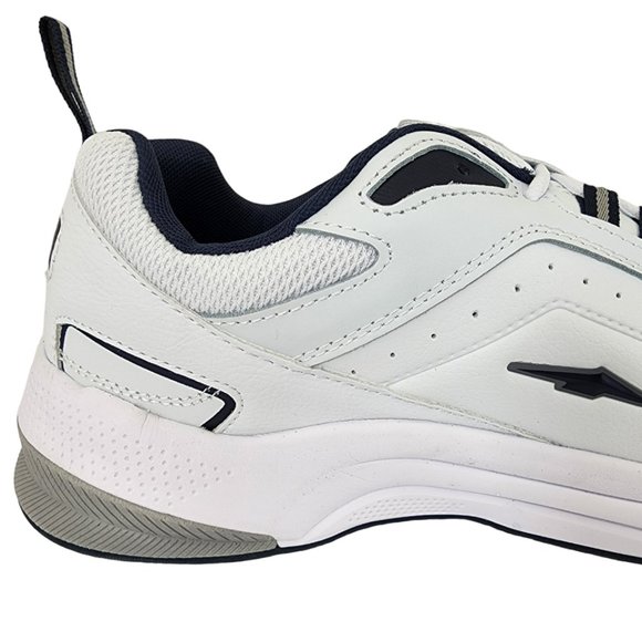 Avia Mens Leather Walking Shoes 8 4E Extra Wide Memory Foam Lace-up Lightweight - Picture 10 of 11